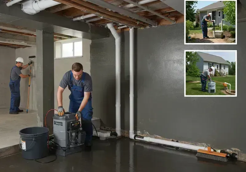 Basement Waterproofing and Flood Prevention process in Belle Plaine, WI